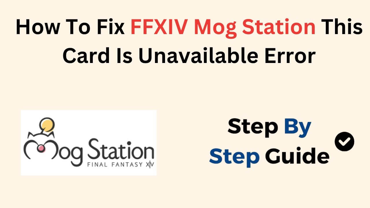 mogstation this card is unavailable​